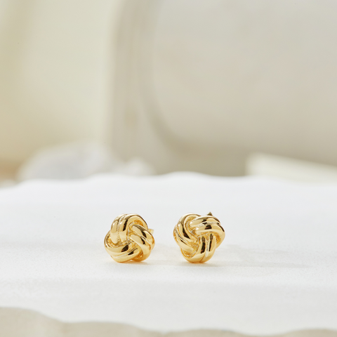 DAINTY KNOTS EARRINGS (PAIR)