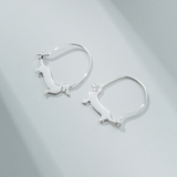 DACHSHUND HOOP EARRINGS (PAIR)