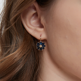 DAISY SAPPHIRE EARRINGS (PAIR)