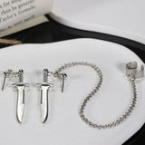 DAGGER COMBO EARRINGS (PAIR)
