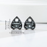 WITCHY PLANCHETTE EARRINGS (PAIR)
