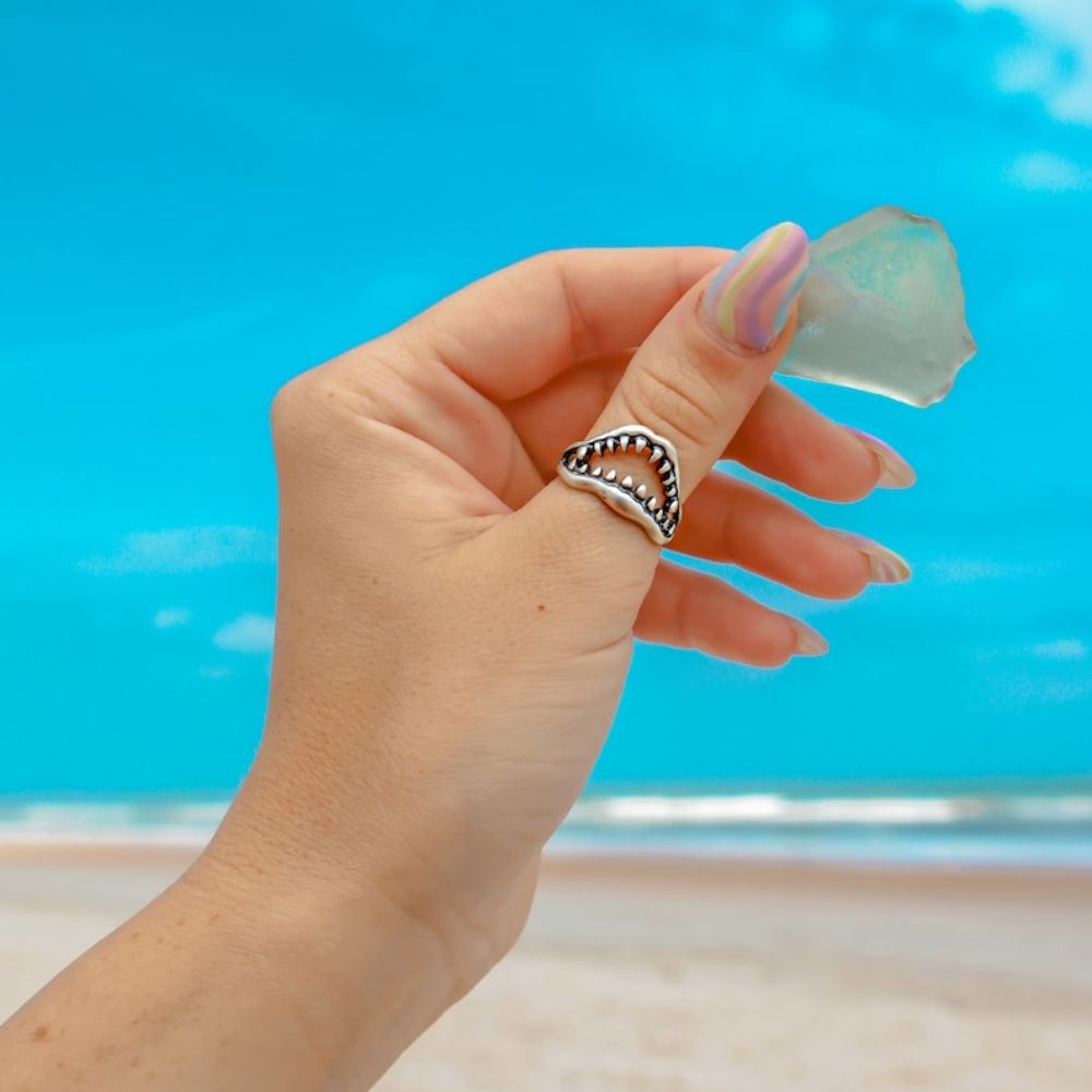 DAISY GLASS BEAD ANKLET (ADJUSTABLE) Ashlen