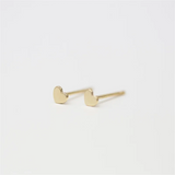 MINIMAL HEART EARRINGS (PAIR)