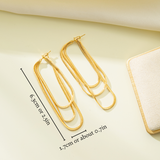 CHAIN TASSEL EARRINGS (PAIR)
