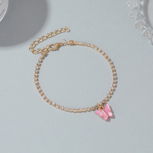 BUTTERFLY GOLD ANKLET