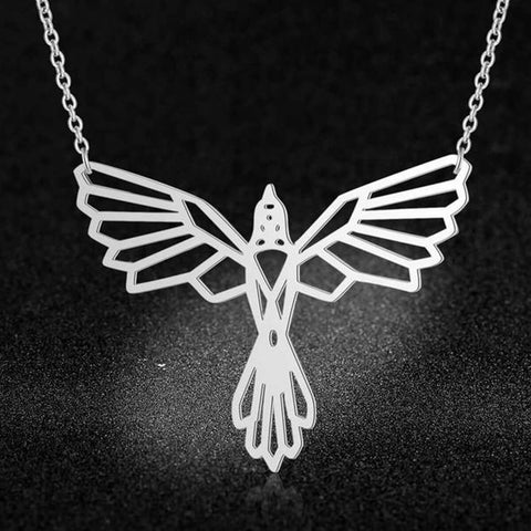 Falcon Wildlife Fashion Necklace