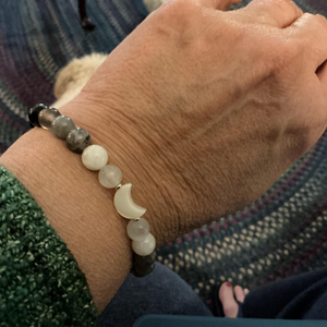 MOON PHASE BRACELET (ADJUSTABLE)