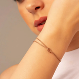 DAINTY KNOT BRACELET (ADJUSTABLE)