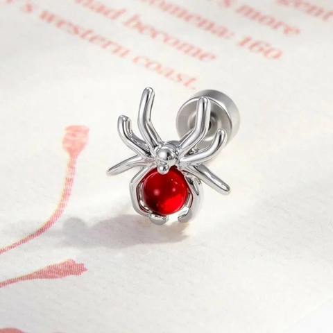 MULTICOLOR SPIDER EARRINGS (PAIR)
