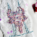 PURPLE BLOOM LINGERIE
