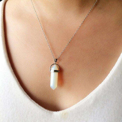 LUMINOUS PENDULUM NECKLACE