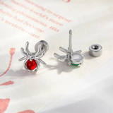 MULTICOLOR SPIDER EARRINGS (PAIR)