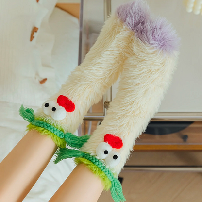 CARTOON FUZZY SOCKS