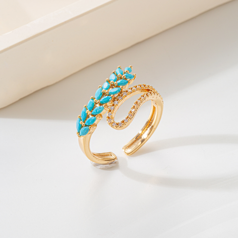 SPRING TURQUOISE RING (ADJUSTABLE)