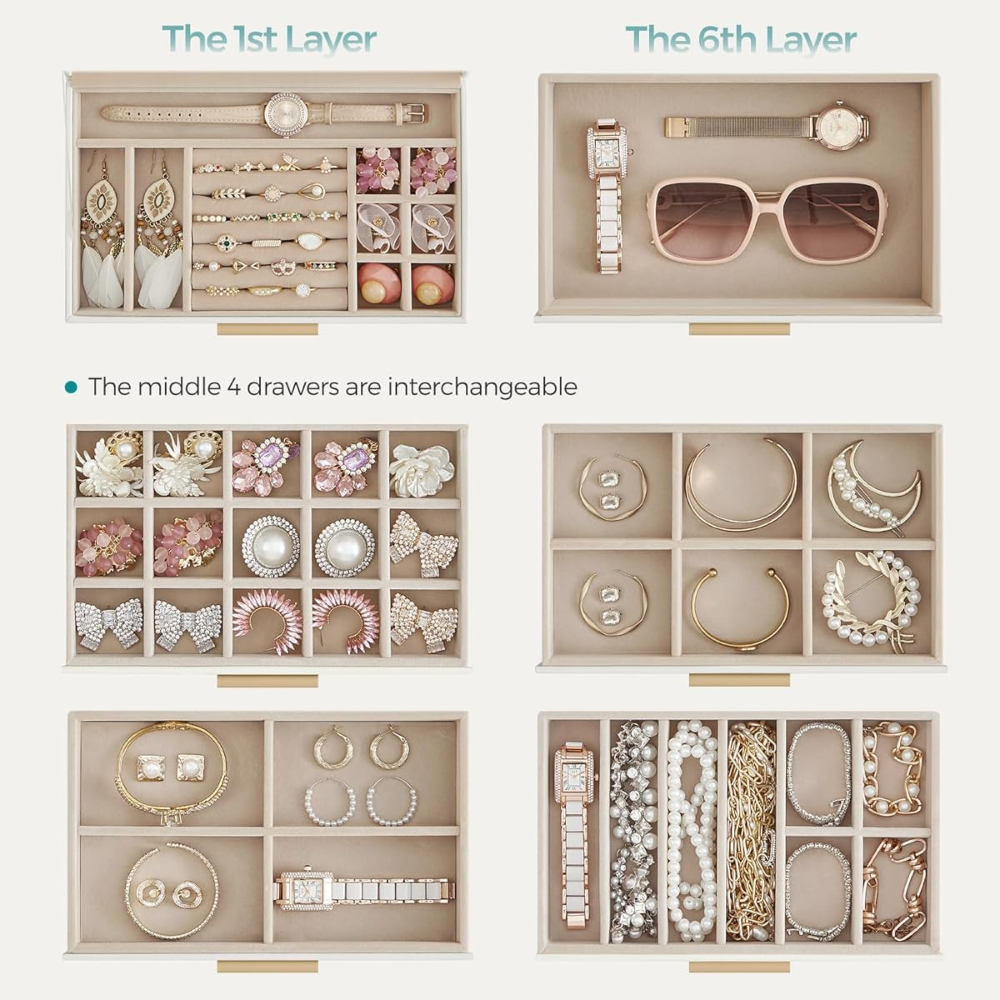 StackLuxe™ | 6-Layers Jewelry Box