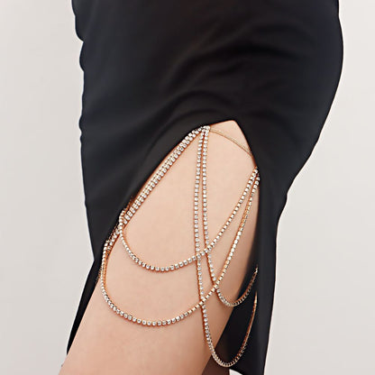 DIAMOND THIGH CHAIN (ADJUSTABLE)