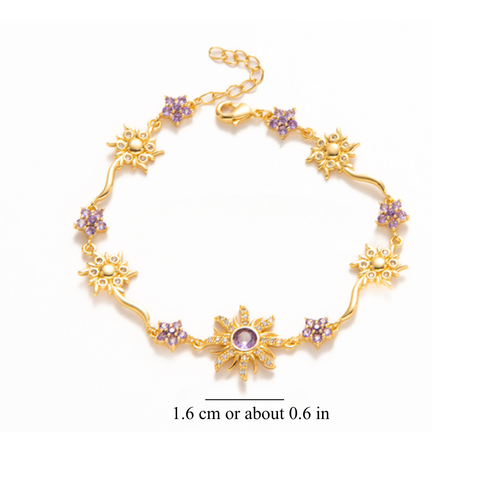 SUN FLOWER BRACELET (ADJUSTABLE)
