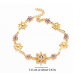 SUN FLOWER BRACELET (ADJUSTABLE)