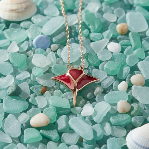 MANTA RAY NECKLACE