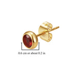 CRYSTAL STUD EARRINGS (PAIR)