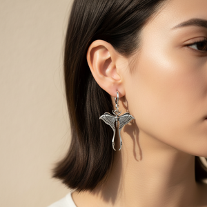 LUNAR MOTH EARRINGS (PAIR)