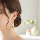 CHARMING CAT EARRINGS (PAIR)