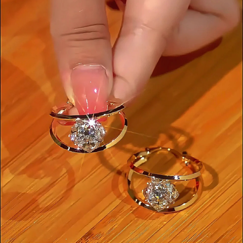 DOUBLE HOOP EARRINGS (PAIR)