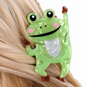 FROG HAIR CLAW CLIP