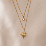 STARBURST LAYERED NECKLACE
