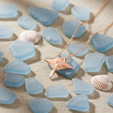 MANTA RAY NECKLACE