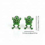 TINY FROG STUDS (PAIR)