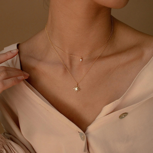 STARBURST LAYERED NECKLACE