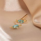MULTICOLOR DINO EARRINGS (PAIR)