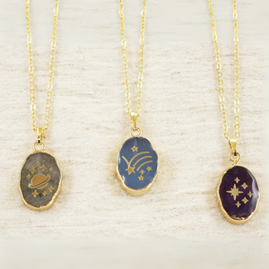 CELESTIAL ASTROLOGY NECKLACE