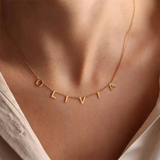 MINIMALIST LETTER NECKLACE