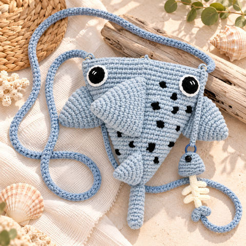 HANDMADE SHARK BAG