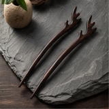 DEER ANTLER HAIRPINS (2 PCS)