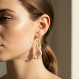 CHARMING CAT EARRINGS (PAIR)