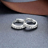 HUGGIE HOOP EARRINGS (PAIR)