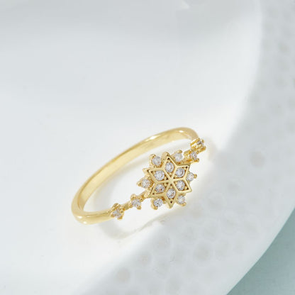 SNOWFLAKE RING