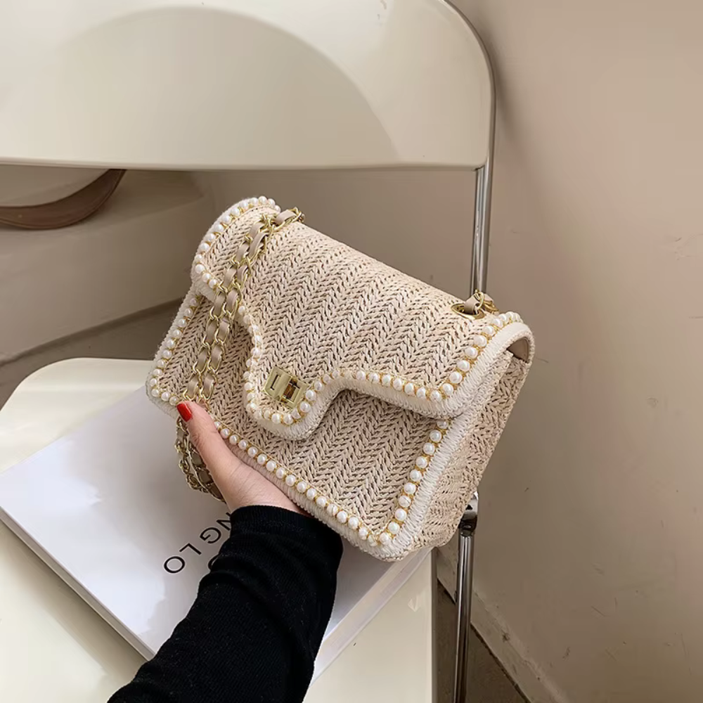 VIVAGLOW™ PEARL BOHO HANDBAG