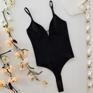 BetterMe™ | Deep V-Neck Shapewear Bodysuit