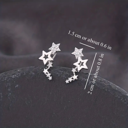 TWINKLING STAR STUDS (PAIR)