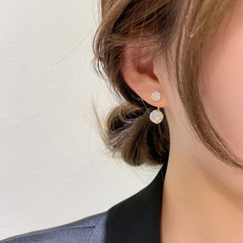 DOUBLE STUDDED EARRINGS (PAIR)