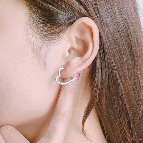 Buy Palmonas 18k Gold Plated Double Rings Hoop Earrings for Women Online