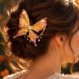 IRIDESCENT BUTTERFLY HAIR CLIP