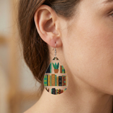 VINTAGE BOOKS EARRINGS (PAIR)
