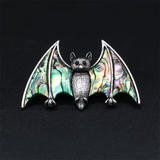 2IN1 ABALONE BAT NECKLACE