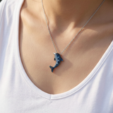 DAINTY DOLPHIN NECKLACE