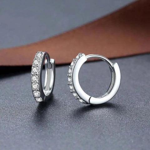 HUGGIE HOOP EARRINGS (PAIR)